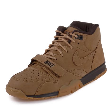 nike air trainer brown|brown casual men's trainers.